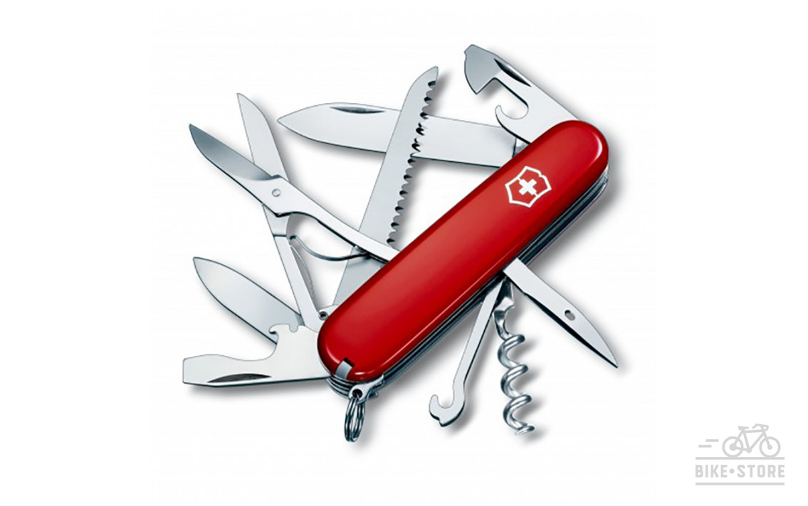 Ніж Victorinox Huntsman червоний